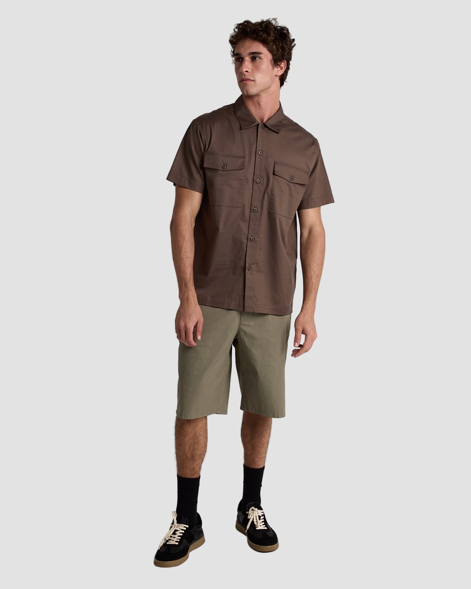 Utility Shirt Short Sleeve-TENORE