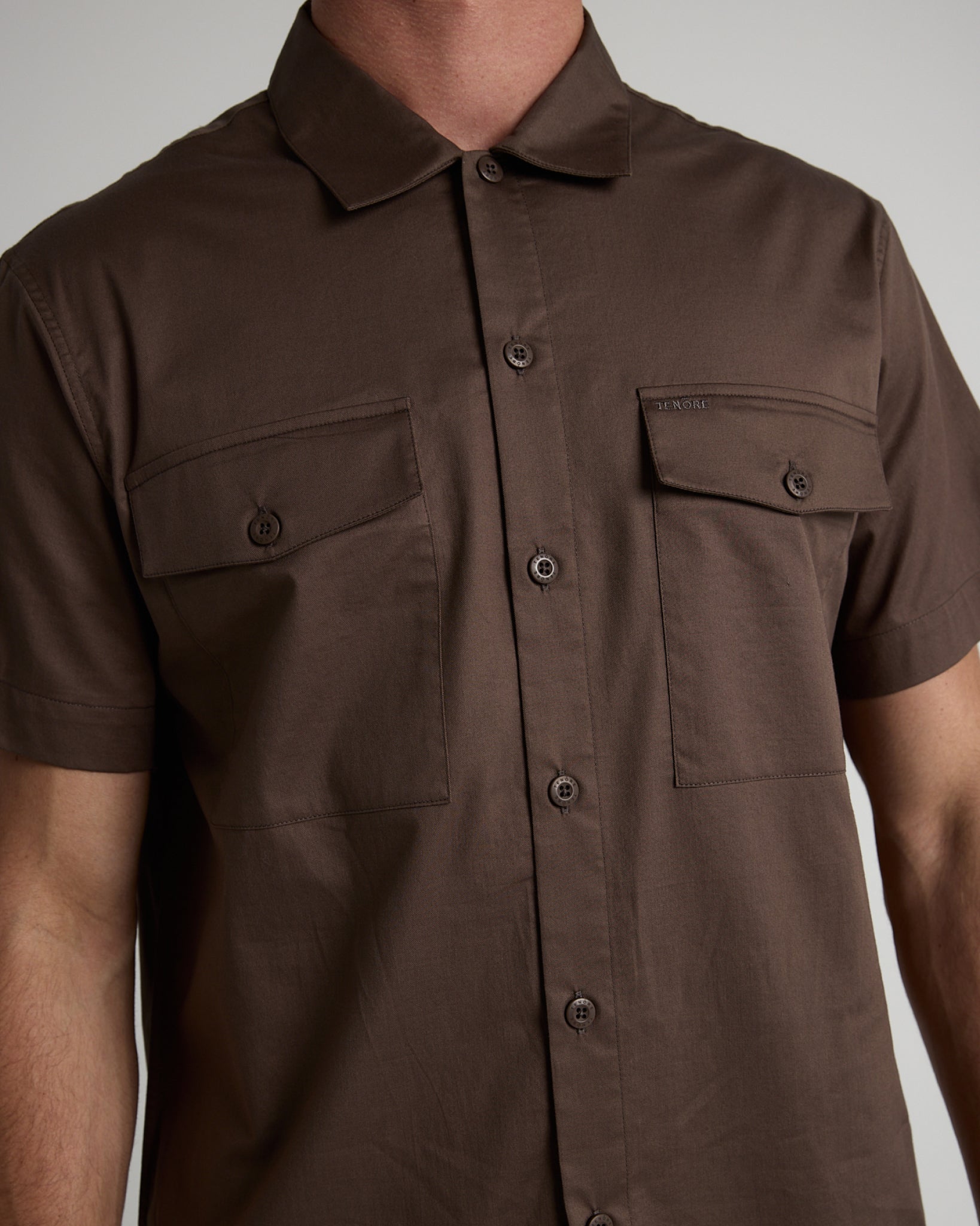 Utility Shirt Short Sleeve-TENORE