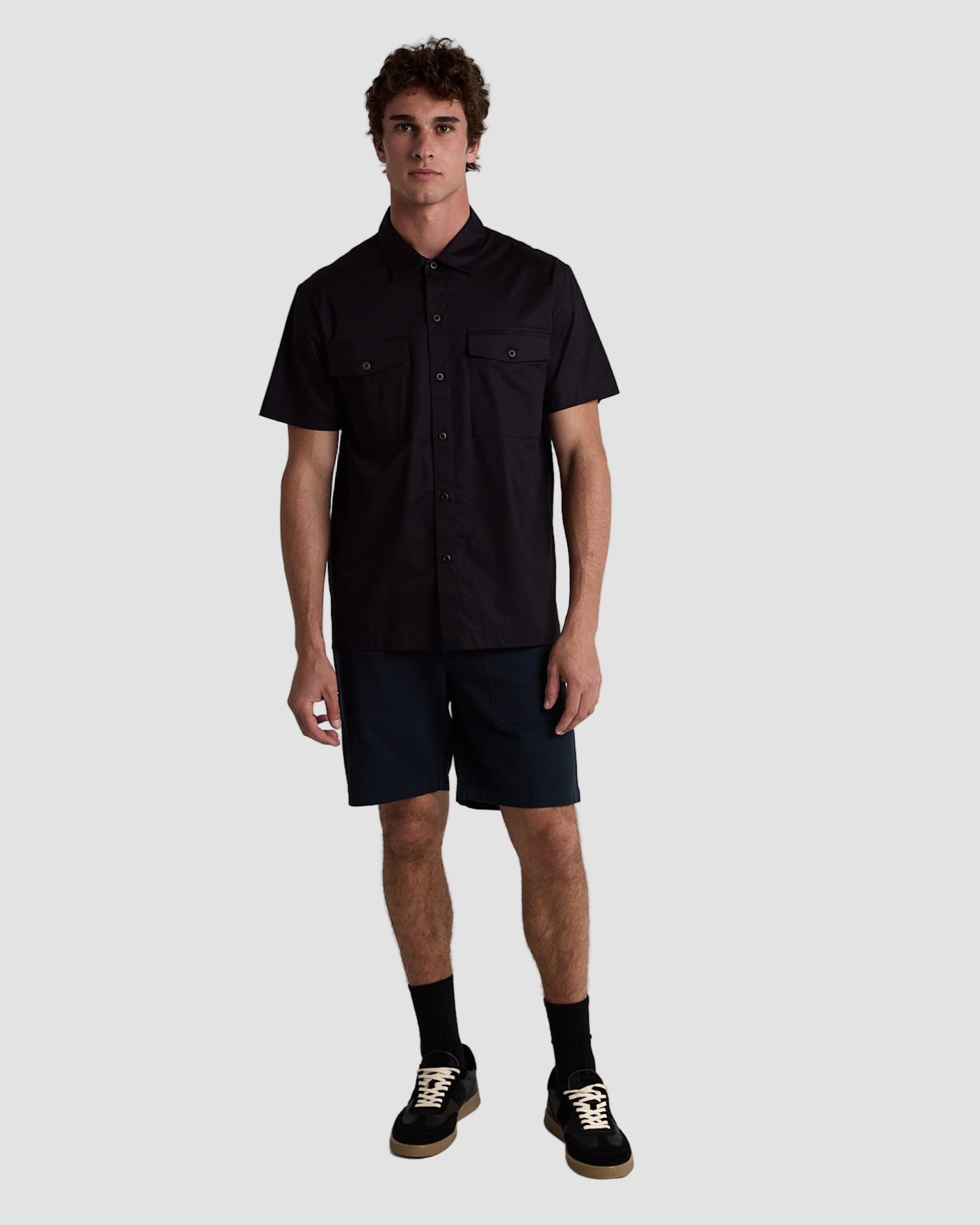 Utility Shirt Short Sleeve-TENORE