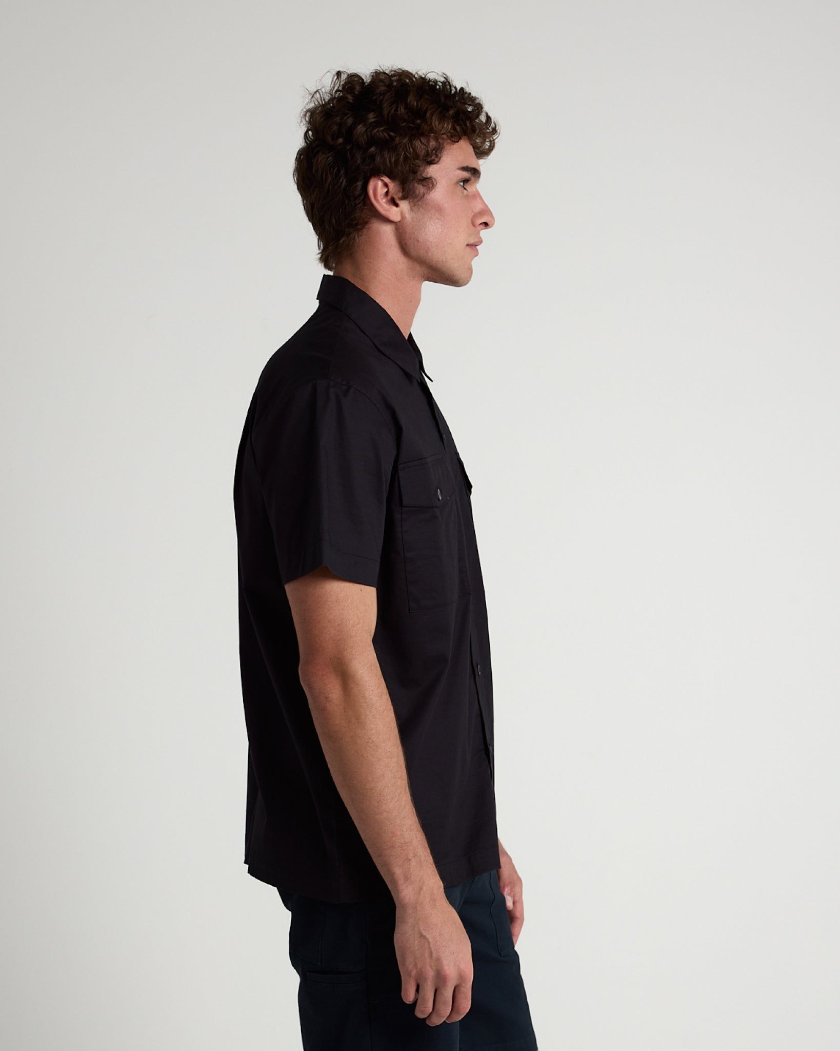 Utility Shirt Short Sleeve-TENORE