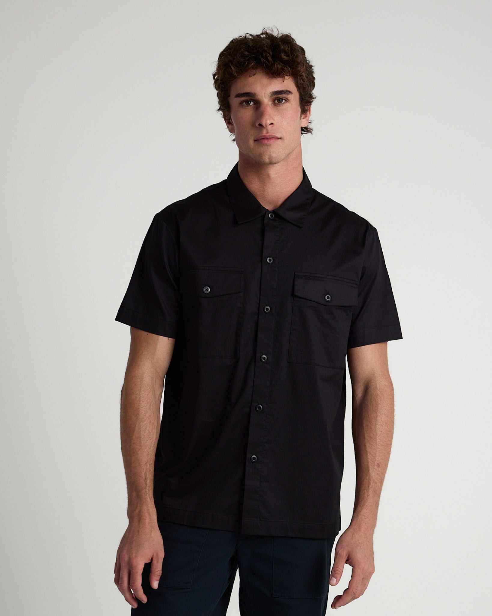 Utility Shirt Short Sleeve-TENORE