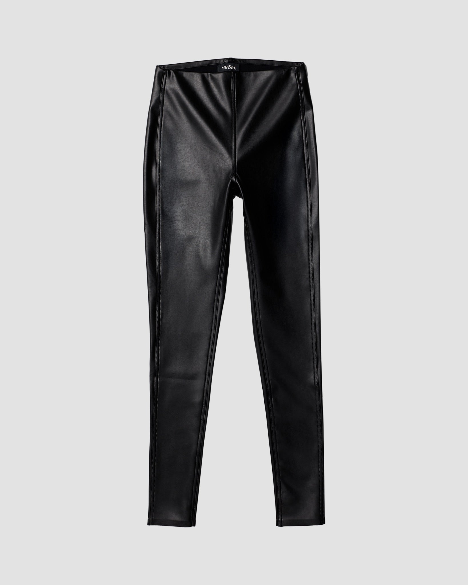 Vegan Leather Leggings-TENORE