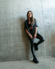 Vegan Leather Service Zip-TENORE