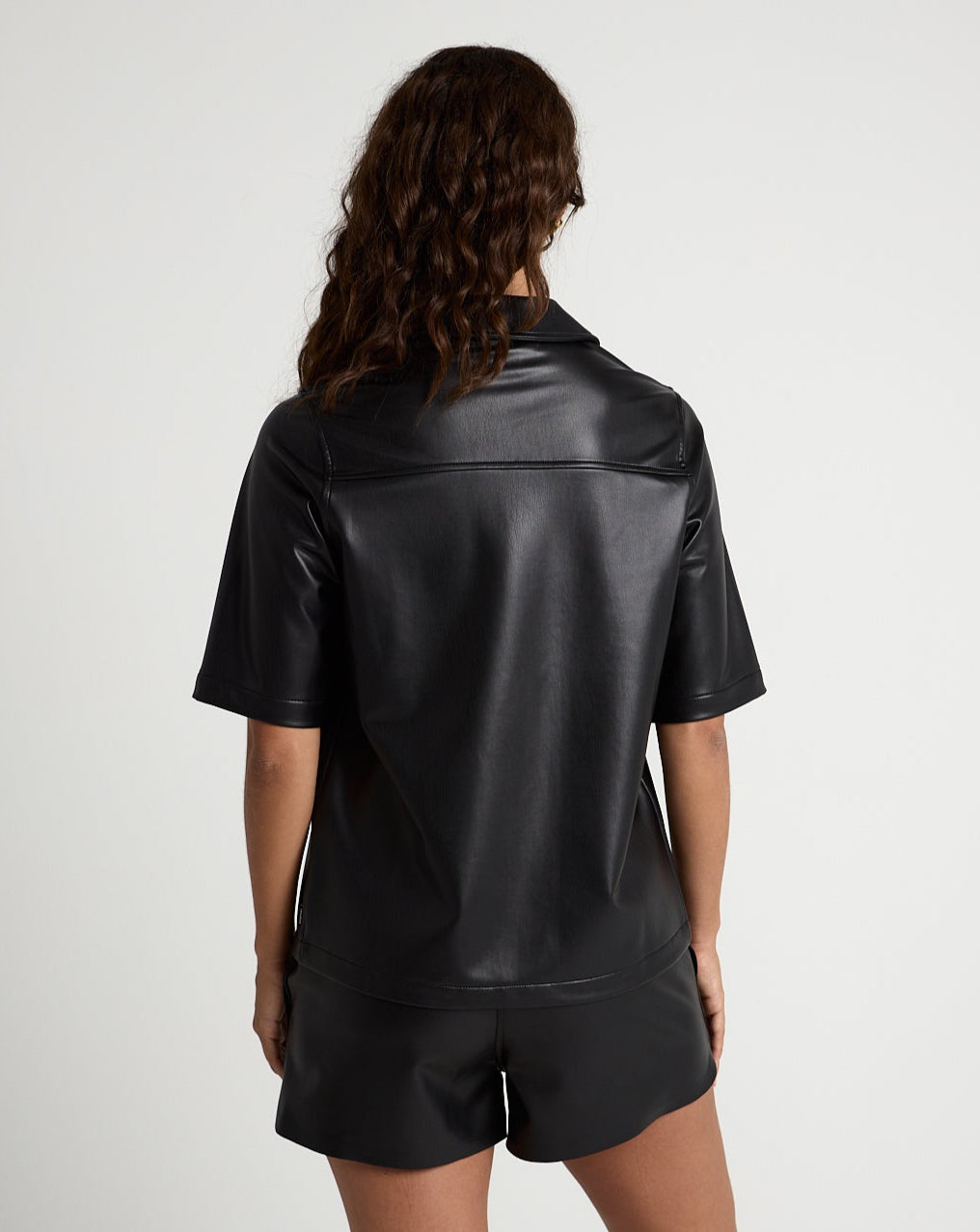 Vegan Leather Service Zip-TENORE