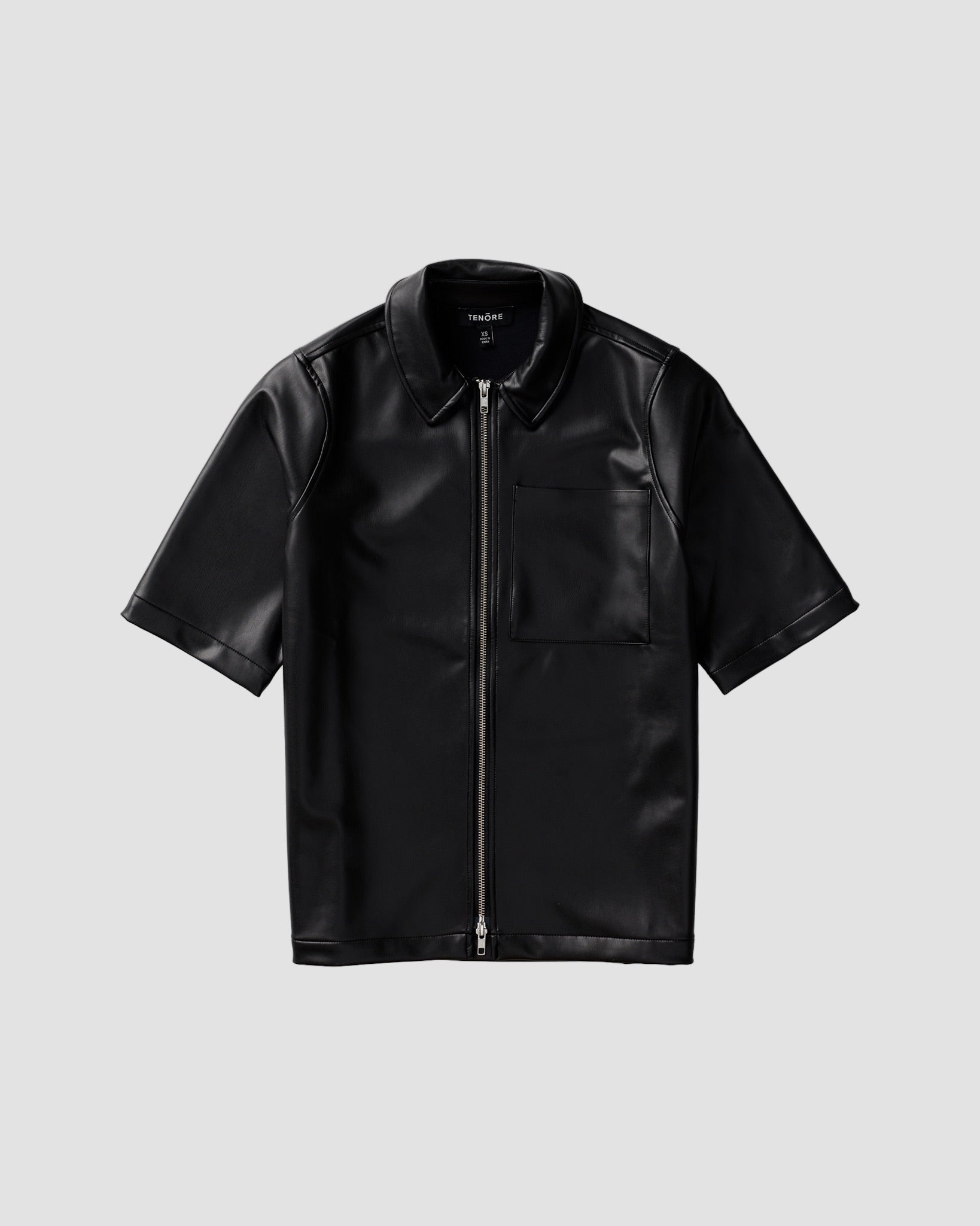 Vegan Leather Service Zip