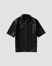 Vegan Leather Service Zip