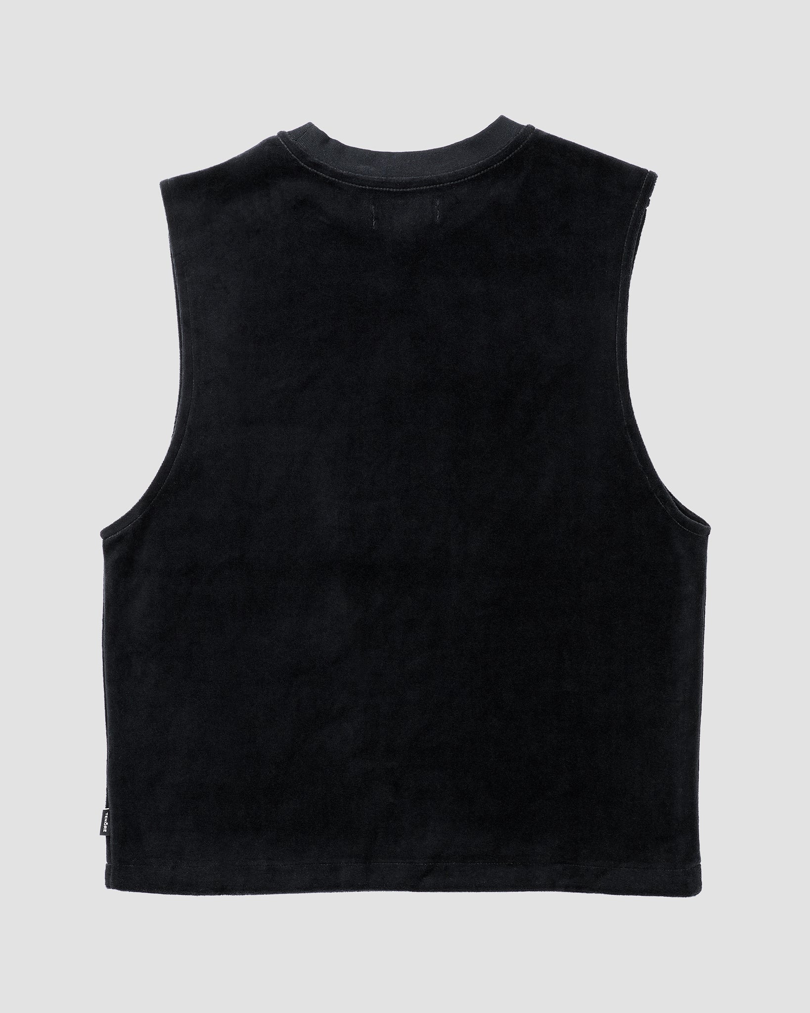 Velour Muscle Tank-TENORE