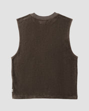 Velour Muscle Tank-TENORE