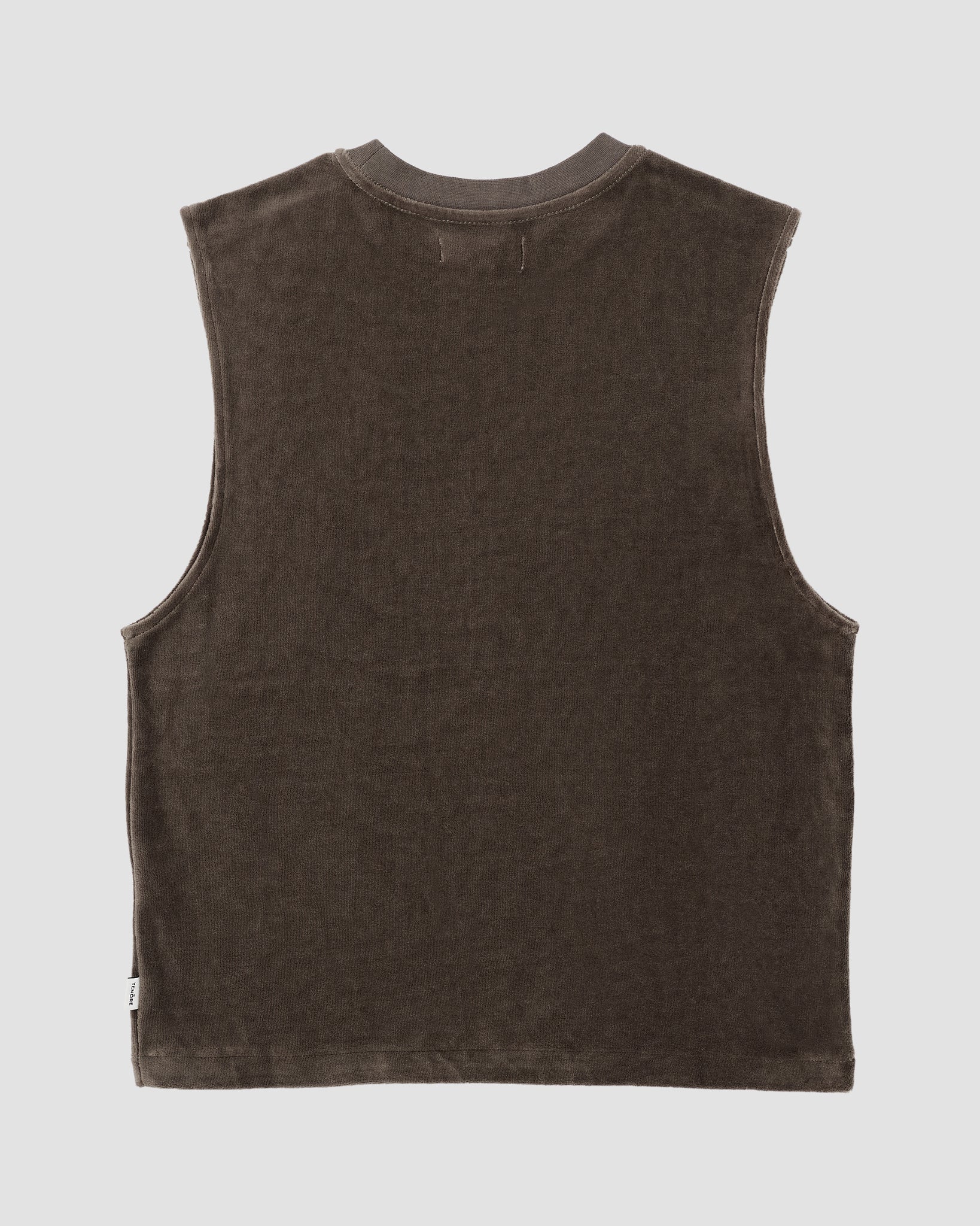 Velour Muscle Tank-TENORE