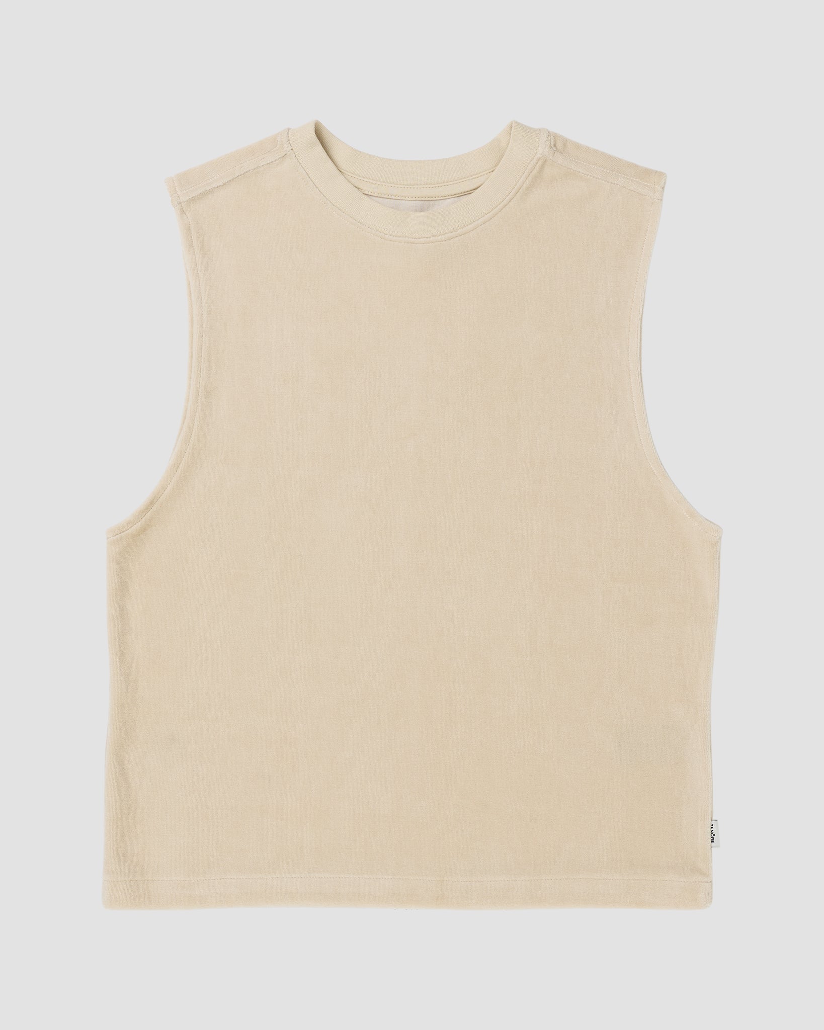 Velour Muscle Tank-TENORE