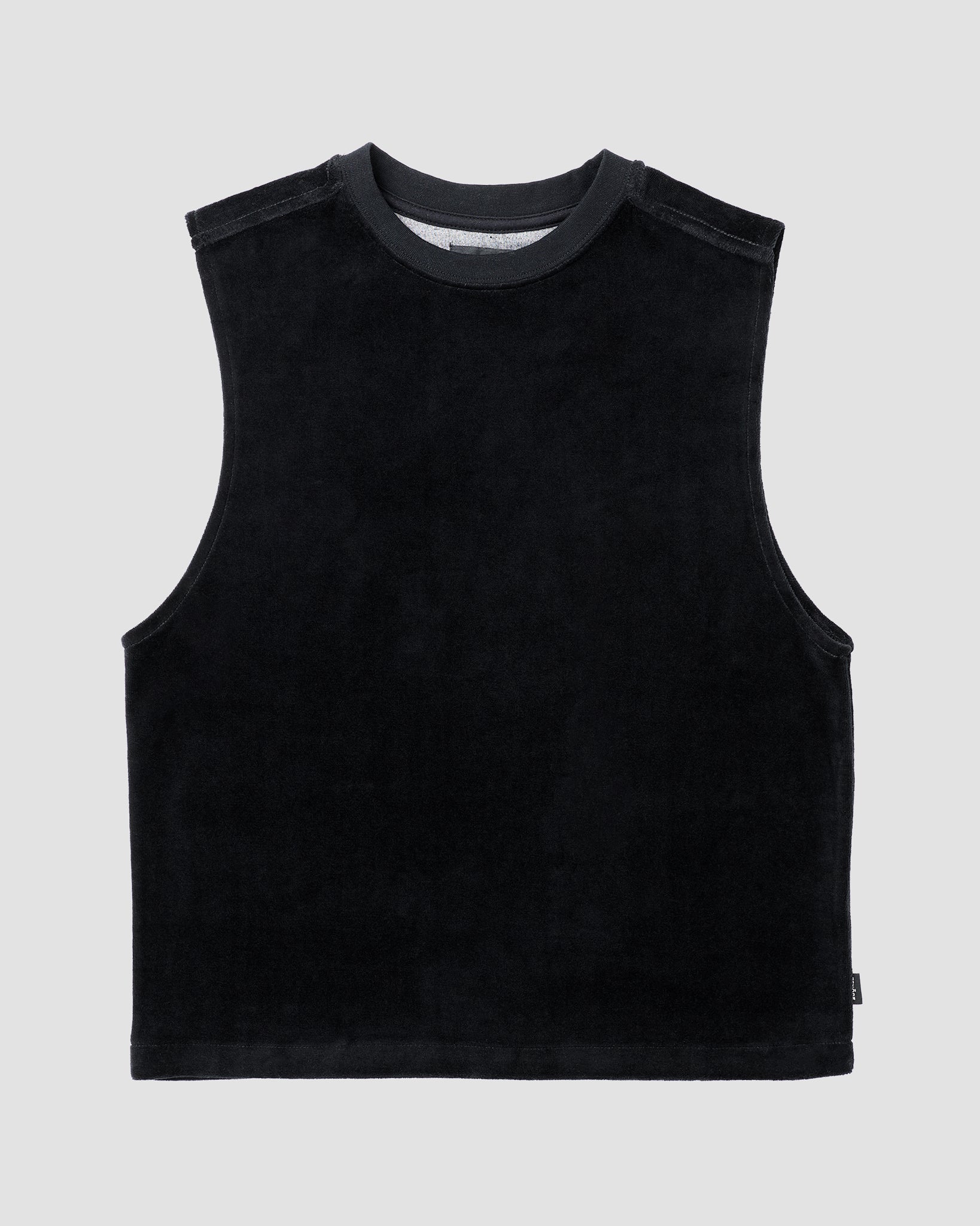 Velour Muscle Tank-TENORE