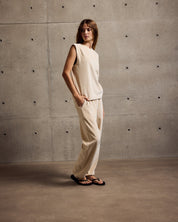 Velour Pant-TENORE