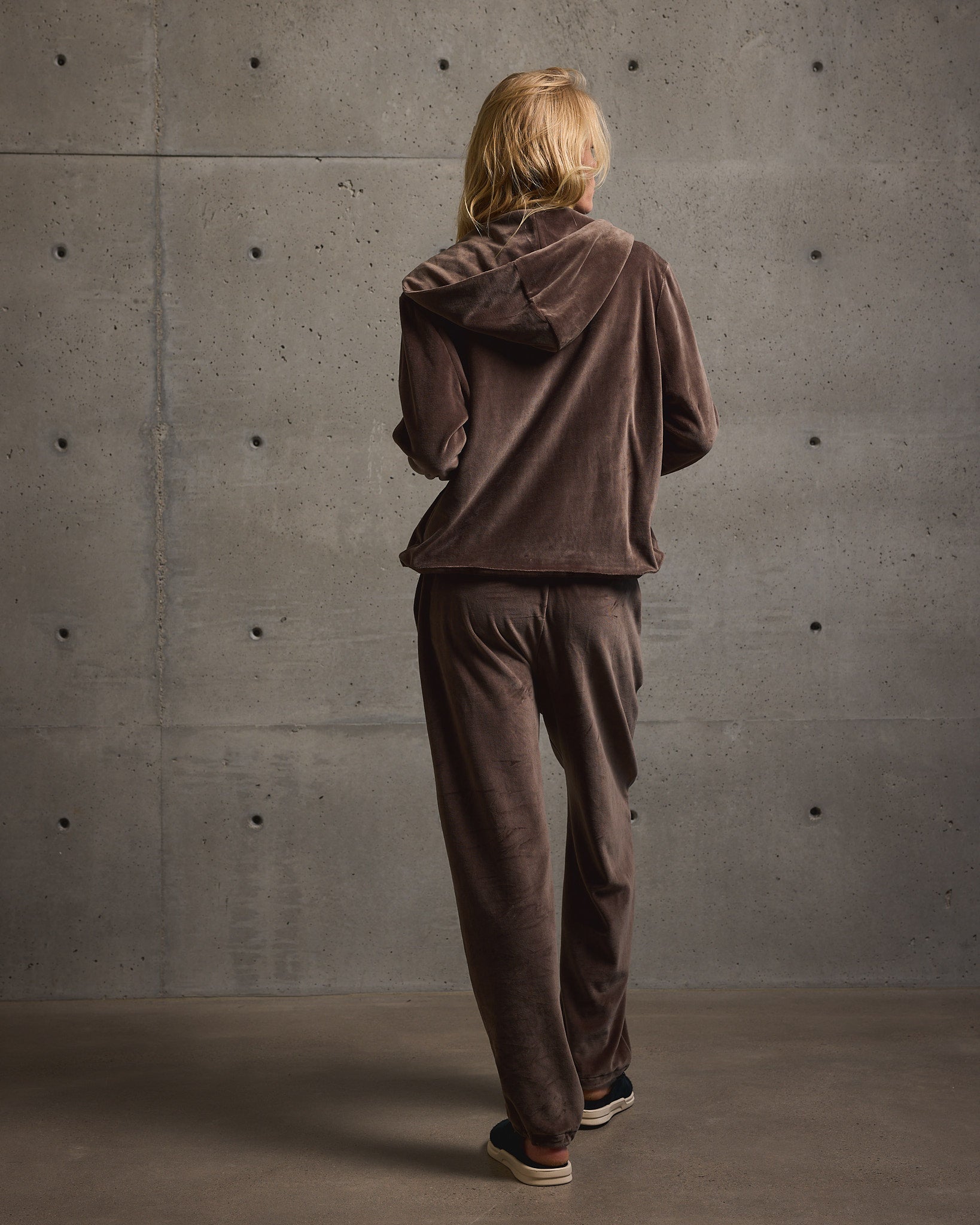 Velour Pant-TENORE