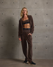 Velour Pant-TENORE