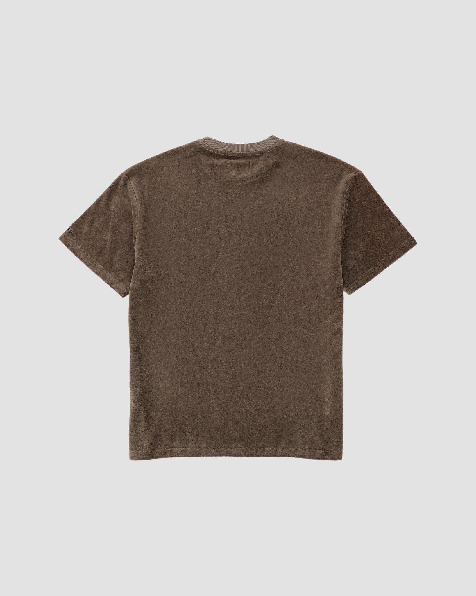 Velour Short Sleeve Tee-TENORE