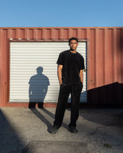 Velour Short Sleeve Tee-TENORE