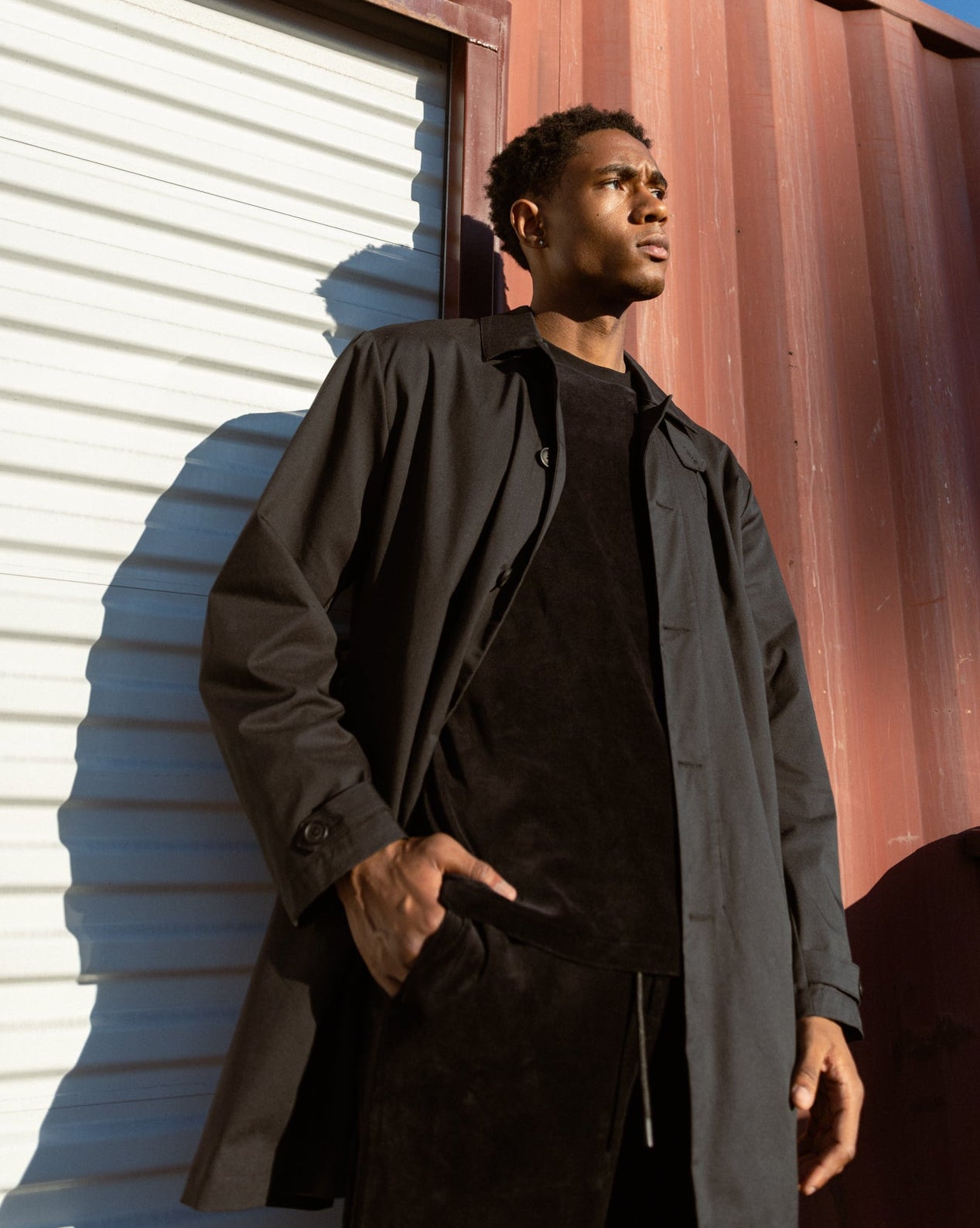 Velour Short Sleeve Tee-TENORE