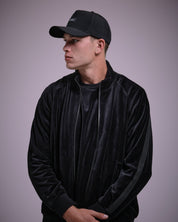 Velour Track Suit Jacket-TENORE