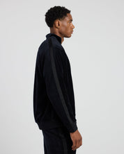 Velour Track Suit Jacket-TENORE
