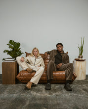 Velour Track Suit Jacket-TENORE