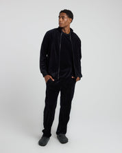 Velour Track Suit Jacket-TENORE