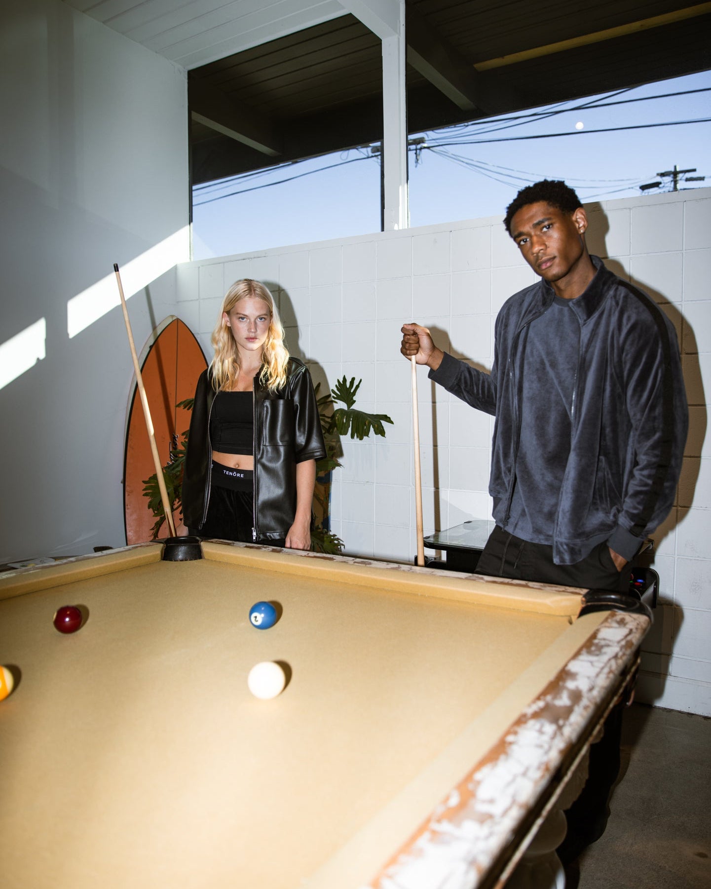 Velour Track Suit Jacket-TENORE