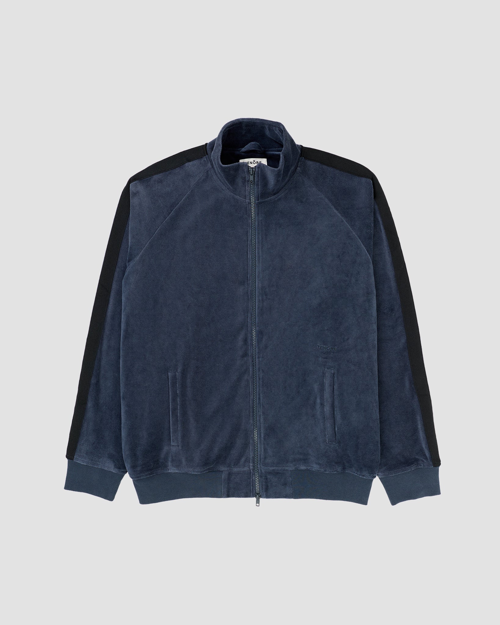Velour Track Suit Jacket-TENORE