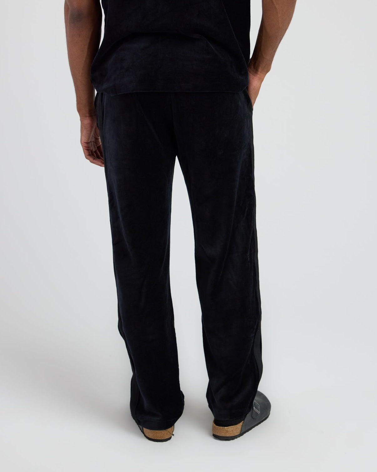 Velour Track Suit Pant-TENORE