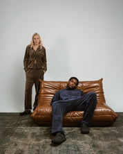 Velour Track Suit Pant-TENORE