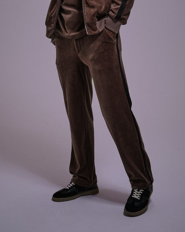 Velour Track Suit Pant-TENORE