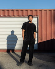 Velour Track Suit Pant-TENORE