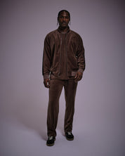 Velour Track Suit Pant-TENORE