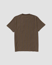 Vertical Yarn Dye Stripe Tee-TENORE