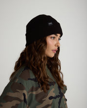 Waffle Knit Beanie-TENORE