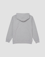 Woven Label Fleece Zip Hood-TENORE