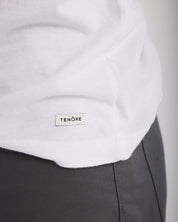 Woven Label Soft Longsleeve Tee-TENORE