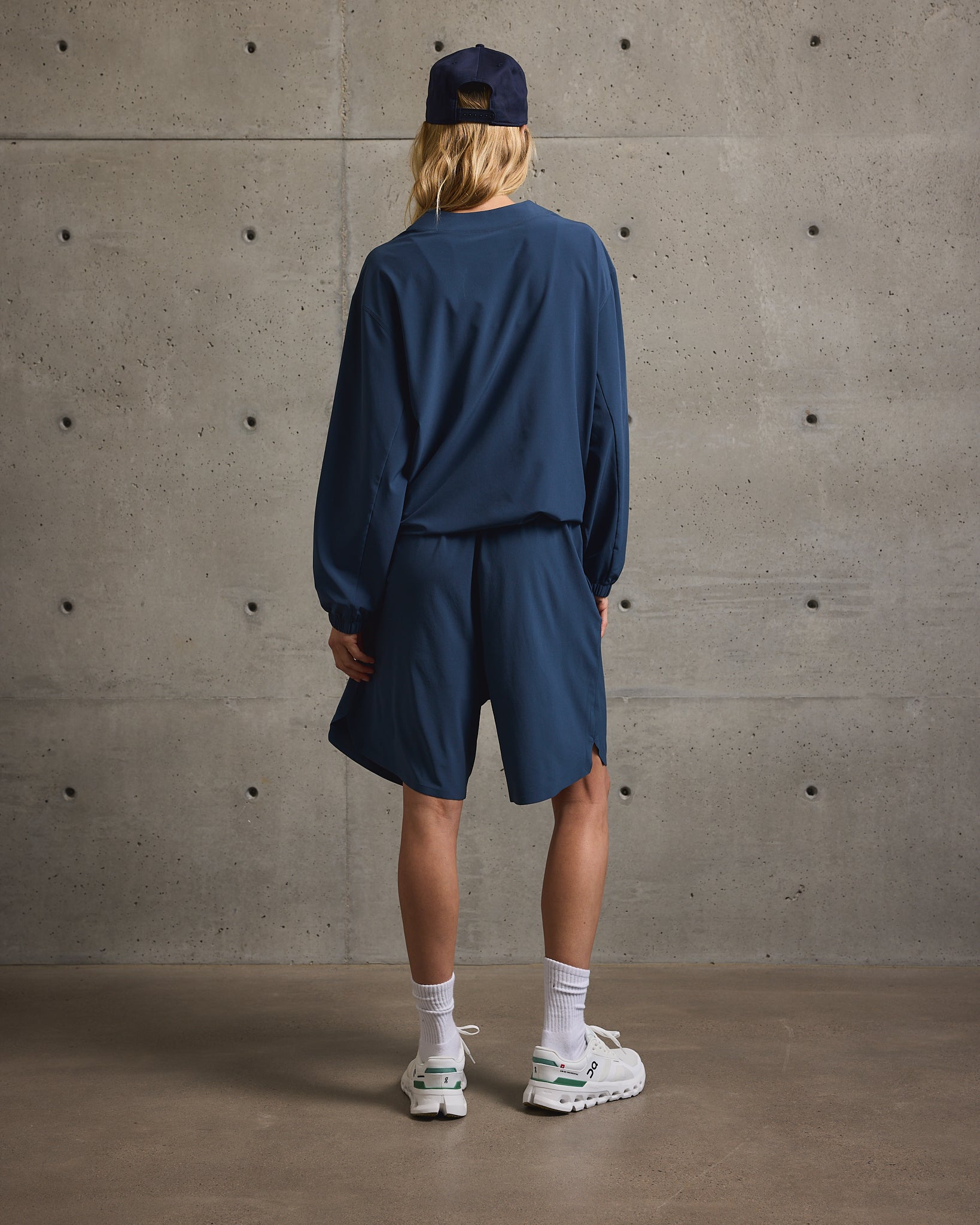 Woven Pullover Crew-TENORE