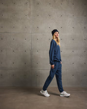 Woven Pullover Crew-TENORE