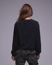 Woven Pullover Crew-TENORE