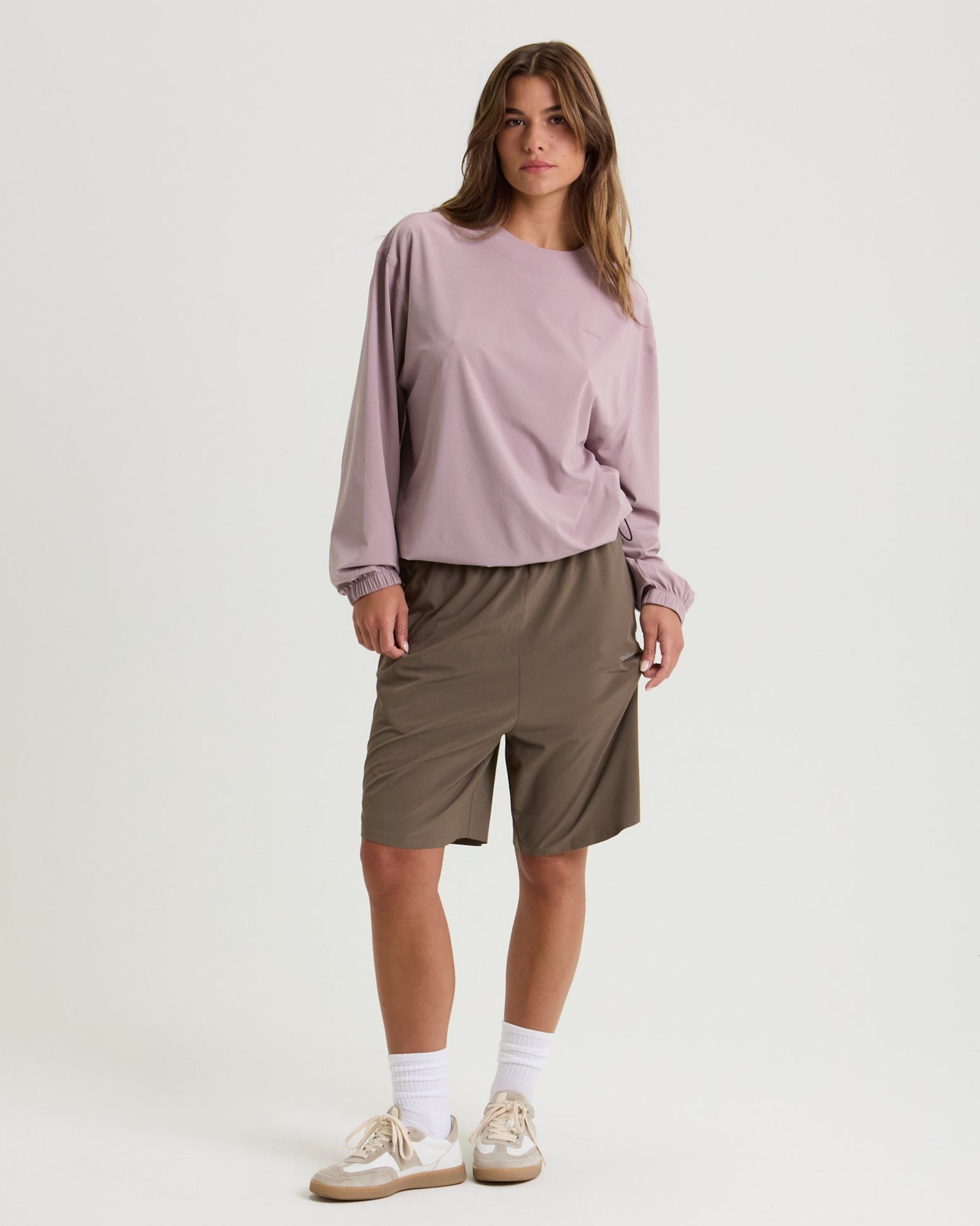 Woven Pullover Crew-TENORE