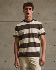 Yarn Dye Stripe Tee-TENORE