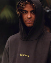 TENŌRE Logo Hoodie In Bark