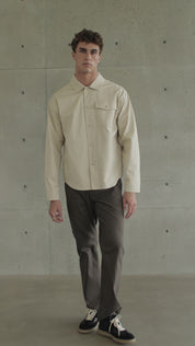 Twill Shirt Jacket